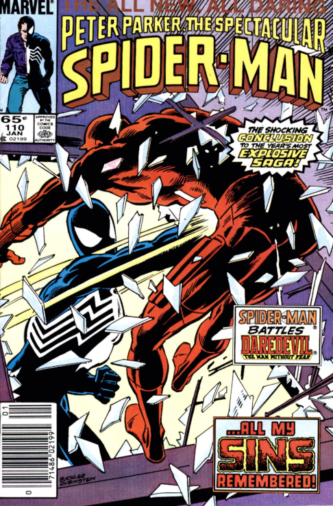 Peter Parker, The Spectacular Spider-Man #110